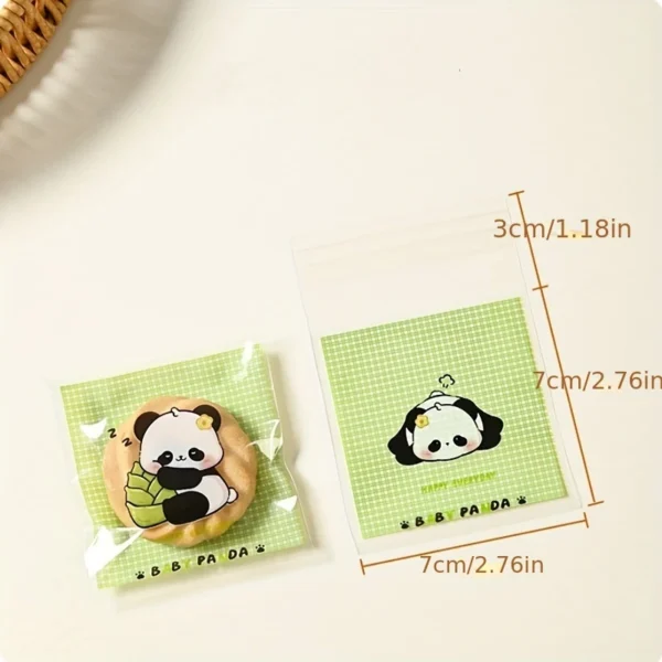 073f7a80-f722-11ee-afde-0a580a68309d.webp 150pcs Adorable Panda Transparent Self-Sealing Bags for Cookies & Snacks