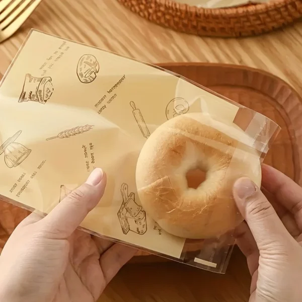 1717569734130-5a2953e065334de289b98e5371011efc-goods.webp Value Pack 100Pcs Self-Adhesive Bakery Bags