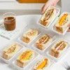 100pcs PET Sandwich Packaging Boxes