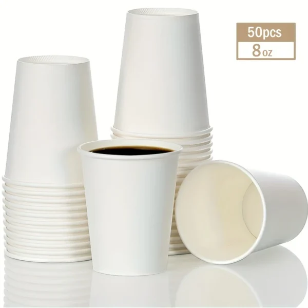50pcs Disposable Paper Cups