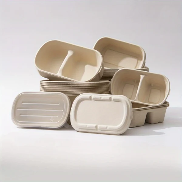 7a6baf387704422f8e0e804c471faa99-goods.webp 5pcs Disposable Paper Bento Boxes – Biodegradable & Compostable