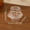 12pcs Clear Disposable Dessert Cups with Lids