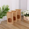 Kraft Paper Food Storage Bags with Clear Window