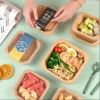 de14acc2-2752-4255-a518-80e9550d6871.webp 24pcs Leakproof and Oil-Resistant Octagonal Kraft Paper Lunch Boxes, Multipurpose Disposable Salad and Packaging Containers for Parties