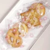 e6d0aab6d818835490958e5218e86820.webp 100pcs Pink Flower Biscuit Candy Packaging Bag, Kitchen Supplies