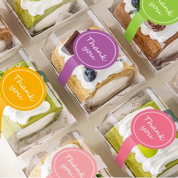 my-11134207-7rash-mbgd42thrjypa2 36pcs Sticker Label for Cake Packaging Sealling Lablels Thank You Sticker for Food Packaging Gift Sticker Handmade Sticker